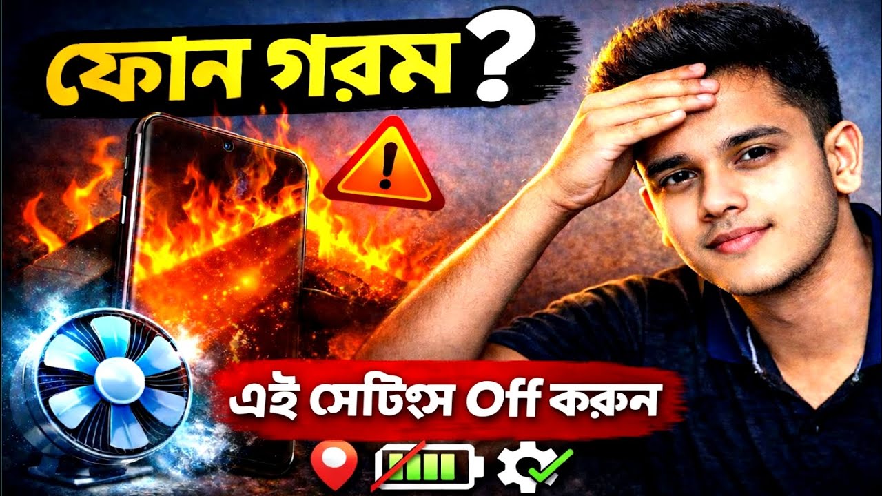 Android ফোন গরম হওয়ার আসল কারণ এই Setting!