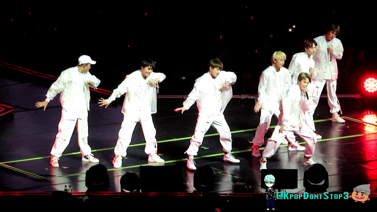 [FANCAM] 180916 BTS (방탄소년단) @ Fort Worth Day 2 - Love Yourself Concert:  MIC DROP
