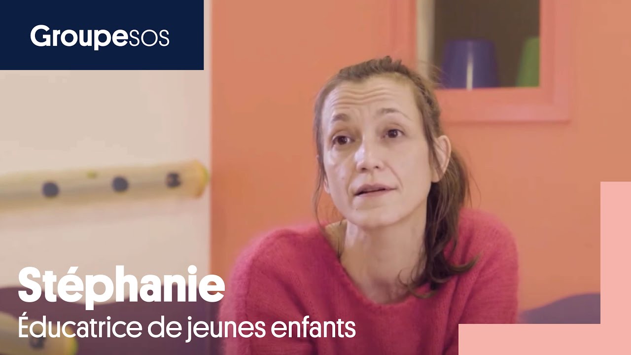 CES MÉTIERS ENGAGÉS - Stéphanie, éducatrice de jeunes enfants