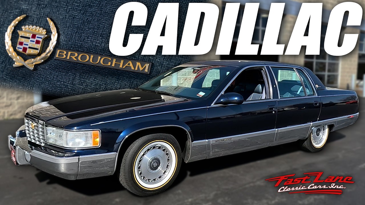 LOW MILE 1996 Cadillac Fleetwood Brougham - For Sale at Fast Lane Classic Cars!