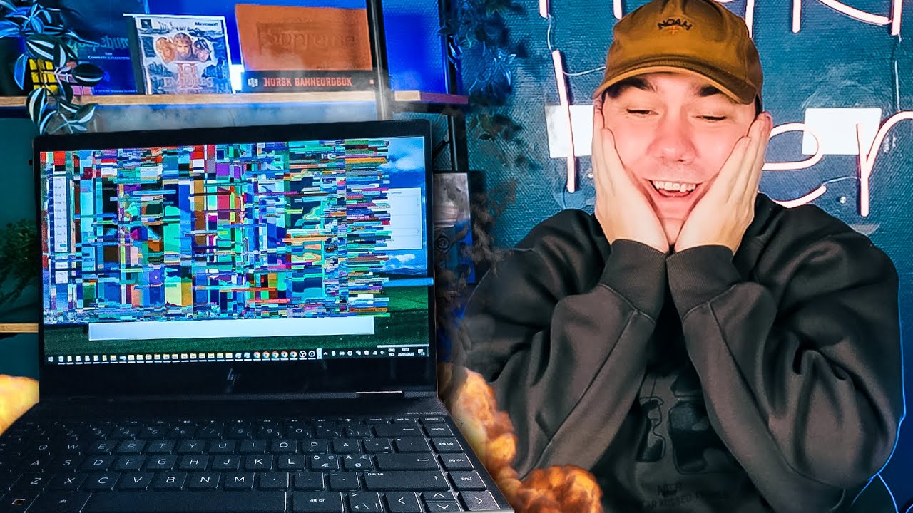 Jeg Lastet Ned Så Mange Virus Som Mulig