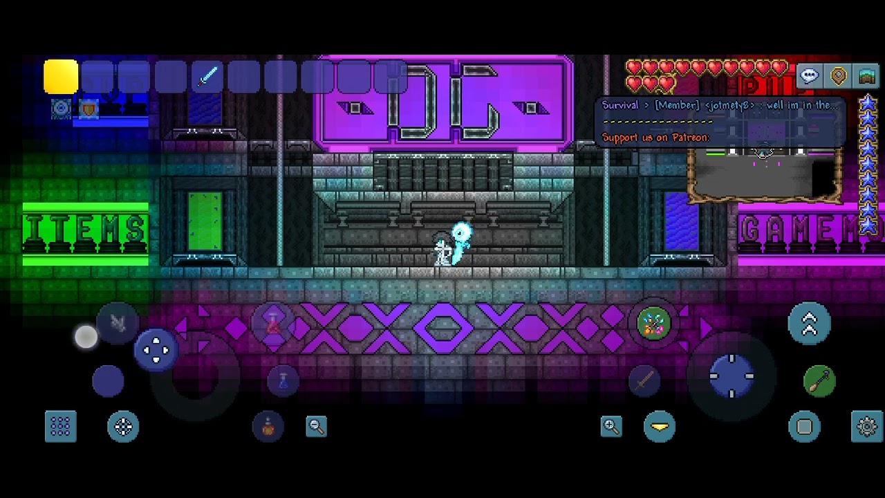 Terraria server named :t.dark-gaming.com: and it's a cool server! 👀