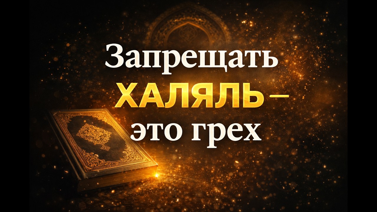 Опасная ошибка: запрещать то, что разрешил Аллах