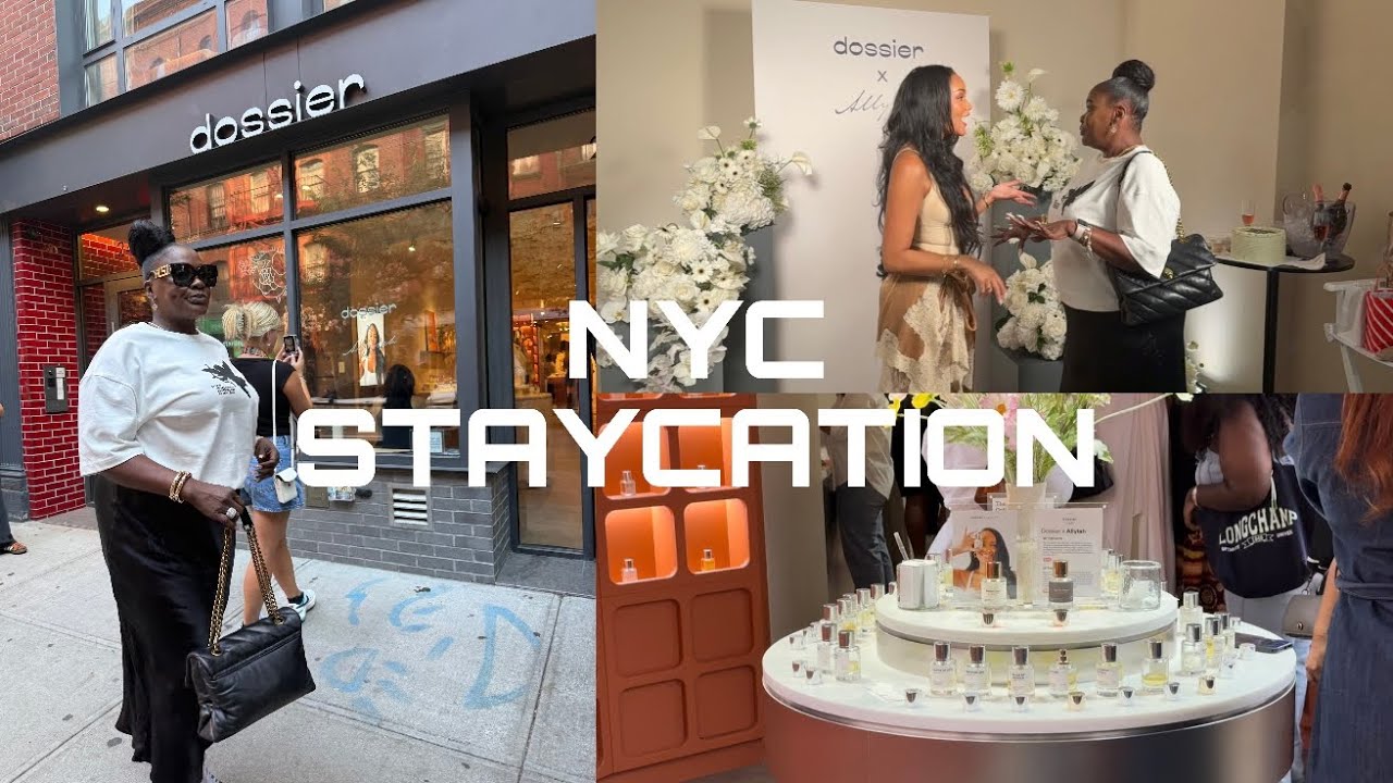 Vlog 31] Met AllyiahsFace + Dossier Perfume, Zara, Nordstrom Shopping & NYC Staycay Vibes #2025 
