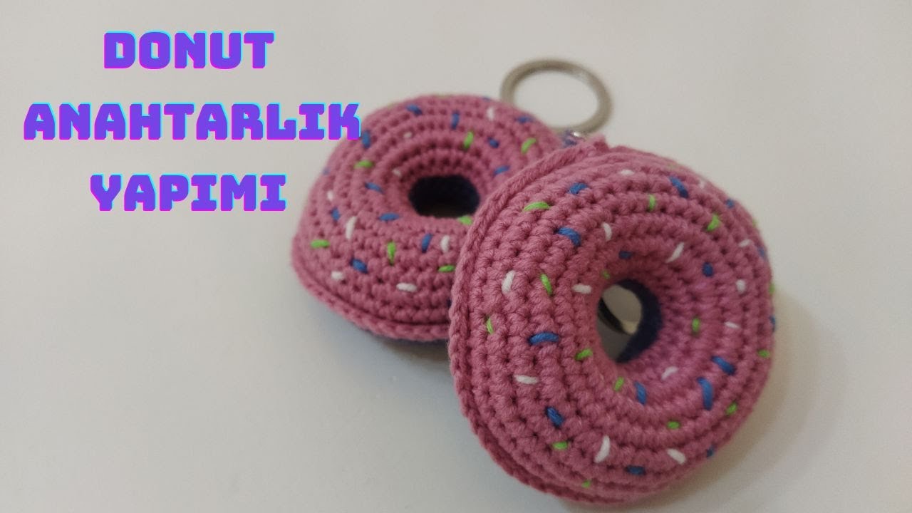 Donut Anahtarlık Yapımı // Kolay Donut Yapımı