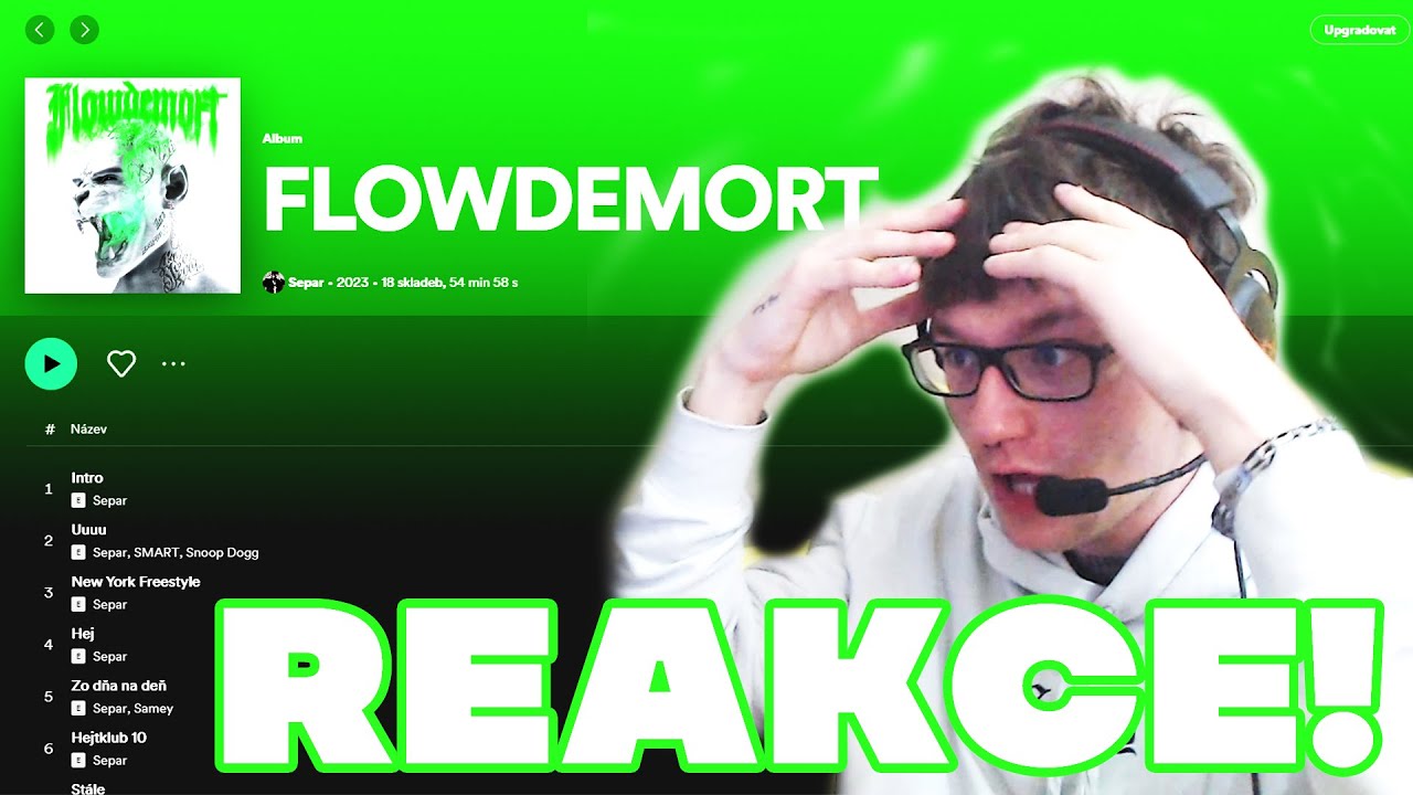 REAKCE NA ALBUM FLOWDEMORT!