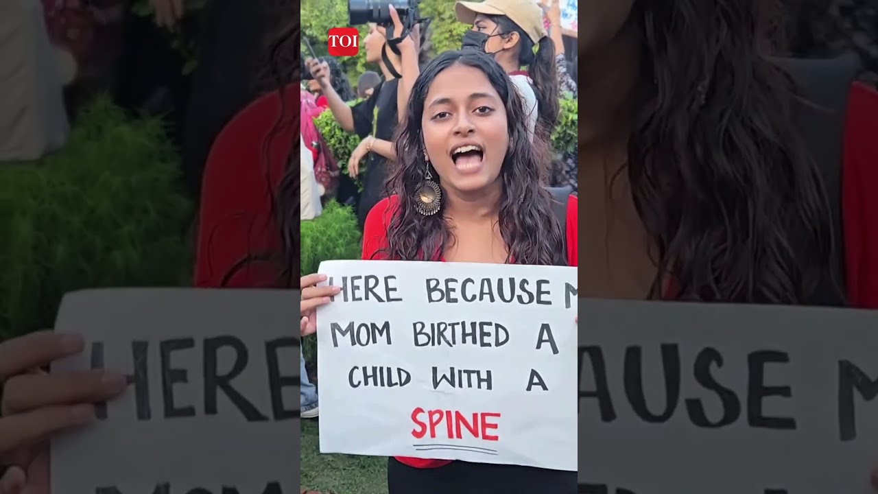 Drenched, Defiant: Delhi University Women March In The Rain For Safety And Freedom