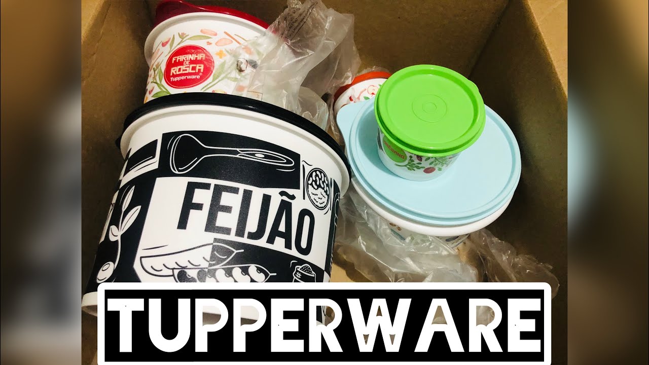 ABERTURA DE CAIXA📦TUPPERWARE📦POR THAIS HELENA
