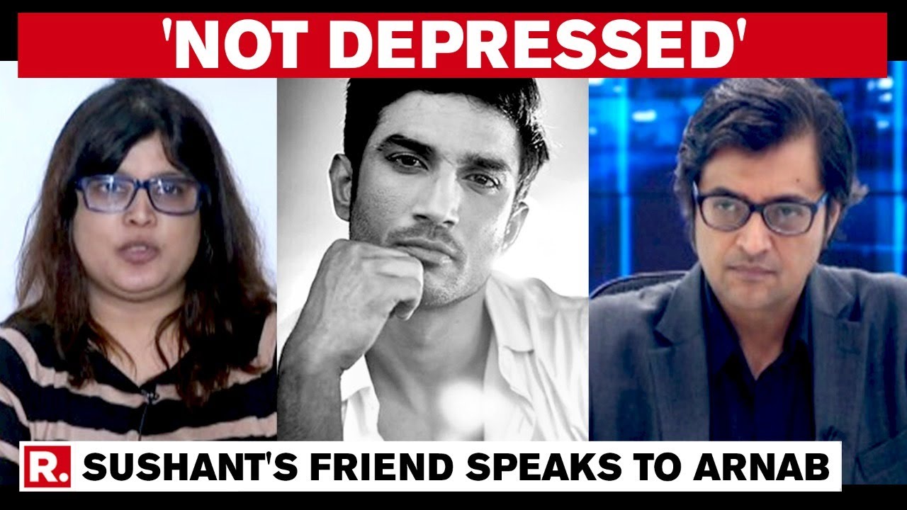 Sushant's Friend Smita Parikh Speaks To Arnab, Says 'Sushant Was Very Scared'