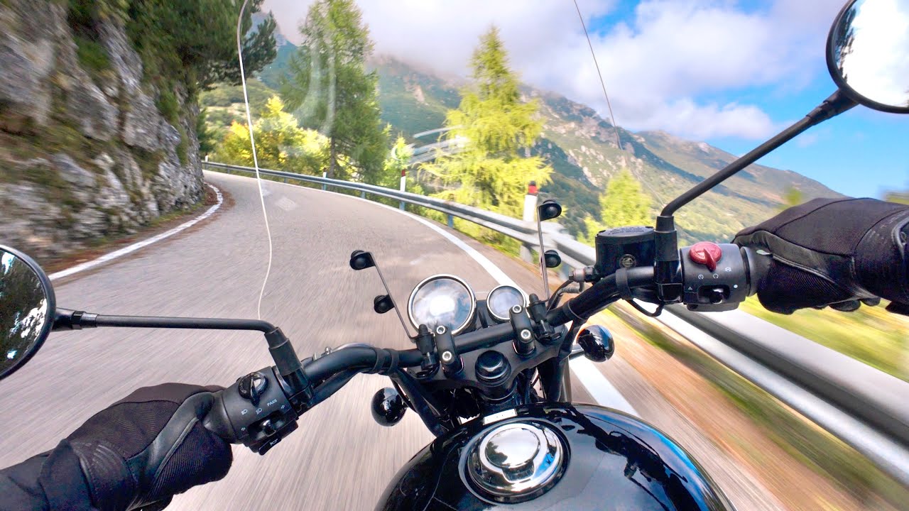 Chillin’ in the Mountains | Relaxing & Cinematic Motorcycle POV