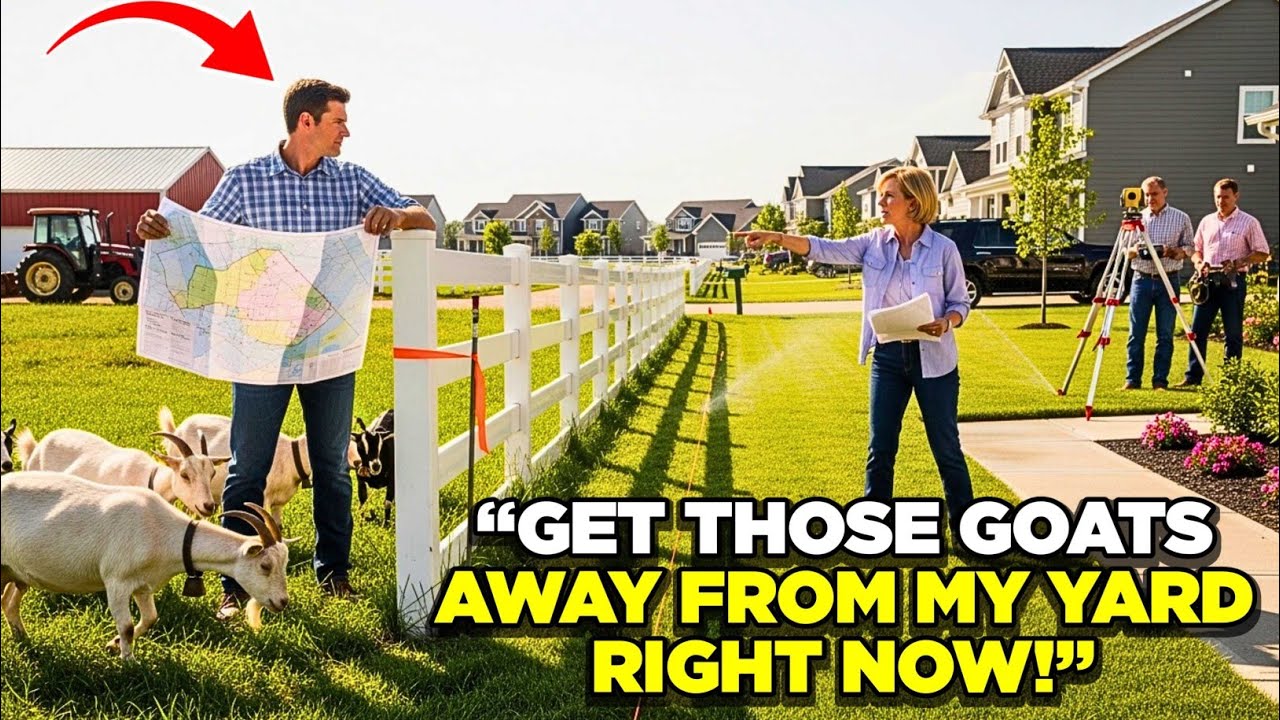 HOA Karen Complained About My Goats Grazing Near Her Yard She Didn’t Know I Own Her Yard Too