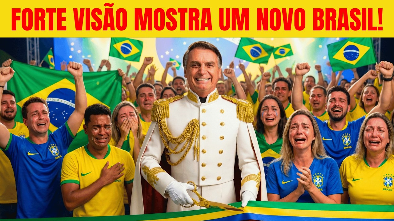 PROFECIA, FORTE VIS&Atilde;O TR&Aacute;S UMA NOT&Iacute;CIA MARAVILHOSA, profecia para o brasil!