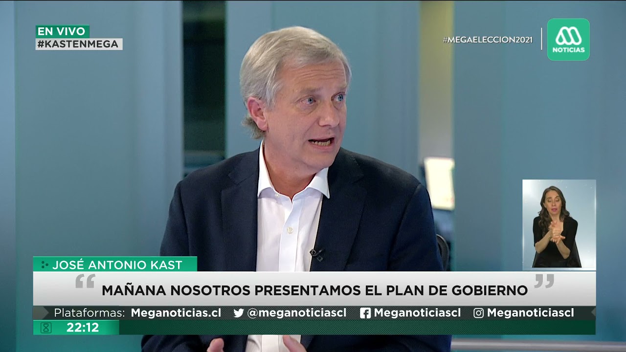 José Antonio Kast en Meganoticias  - El futuro de las pensiones y las AFP