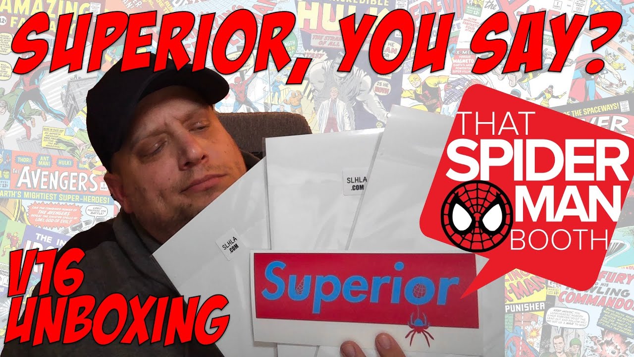 Ep 22 - Unboxing That Spider-Man Booth V16 Superior Mystery Box - Is it Superior?!?