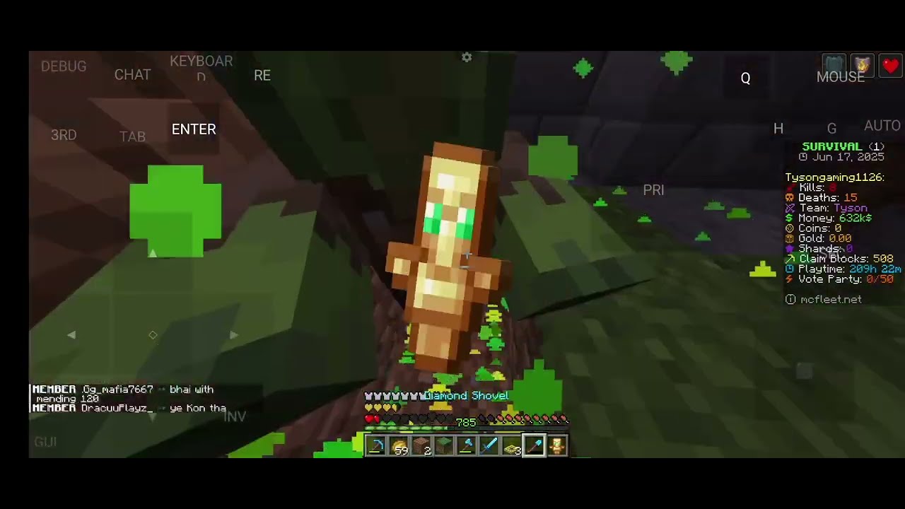 Best way to find villager in mcfleet server #gamerfleet #mcfleet #jackbhaiya #bamboofarm