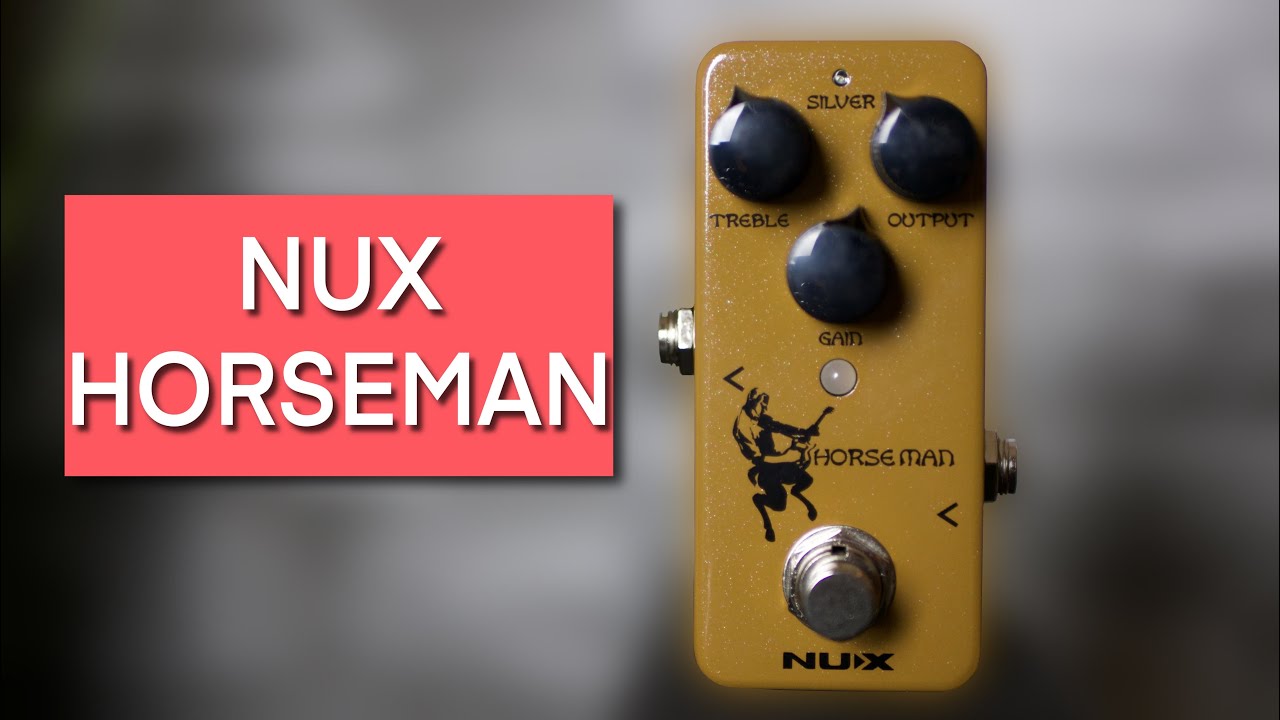 NUX Horseman - A Klon Centaur On A Budget?! - ResQ Gear Review