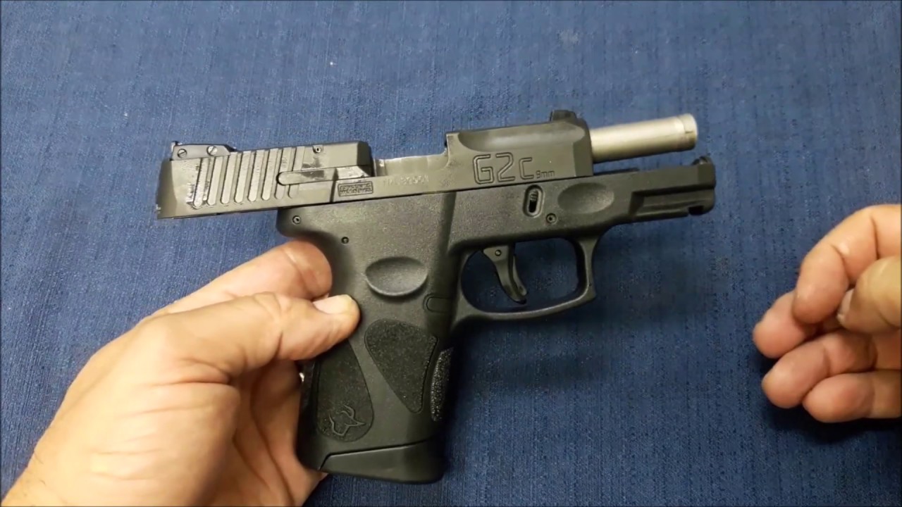 Taurus G2C, desmontagem!