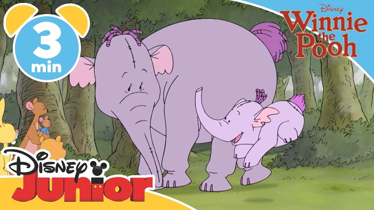 The Mini Adventures of Winnie the Pooh | Hunting Heffalumps | @disneykids