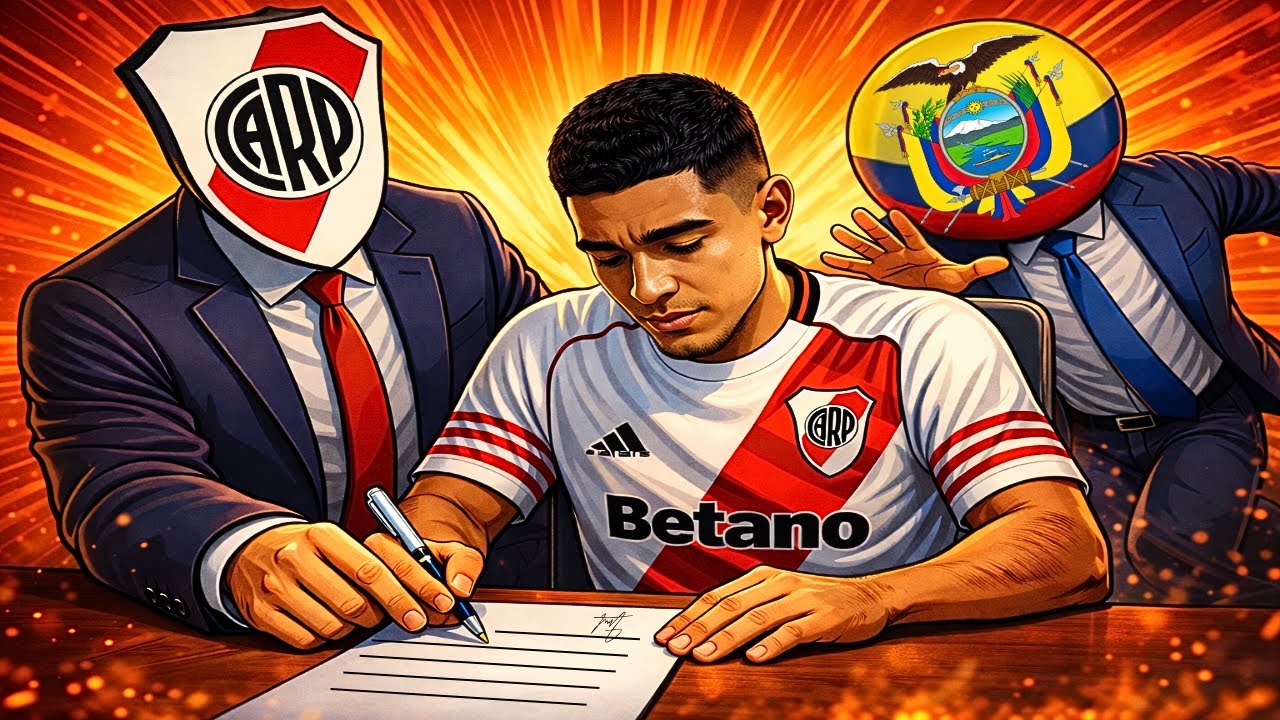 El GRAVE ERROR de Kendry Páez al firmar con River Plate
