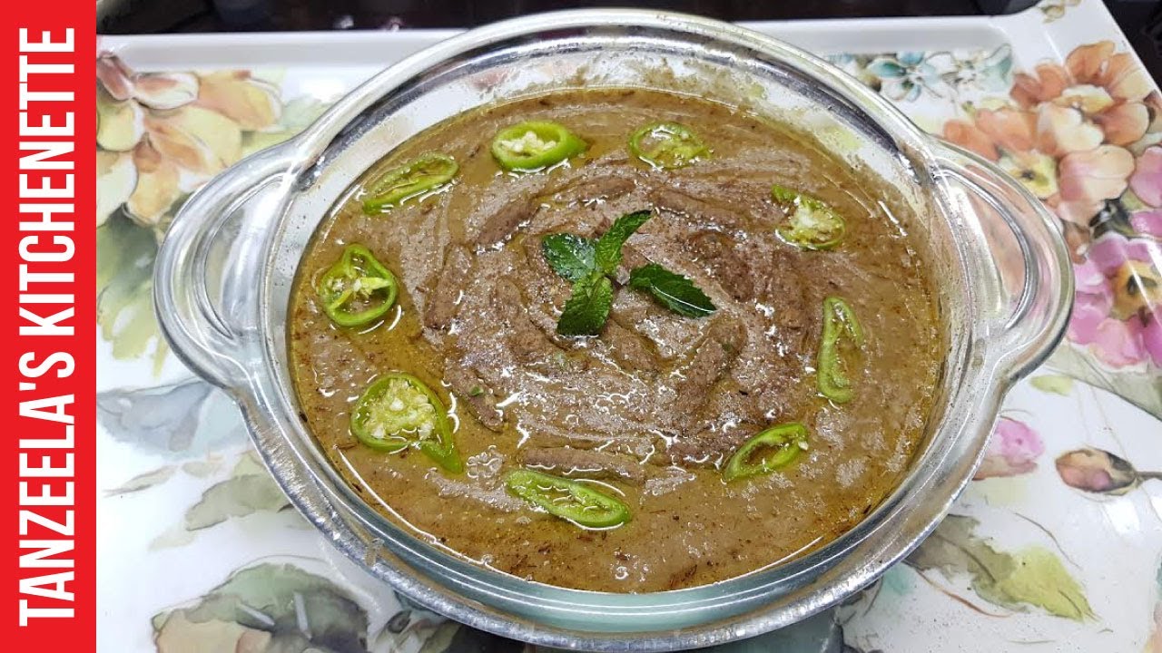 Amratsari Beef Hareesa Recipe | Lahori Hareesa | How to make Hareesa | Tanzeela's Kittchenette