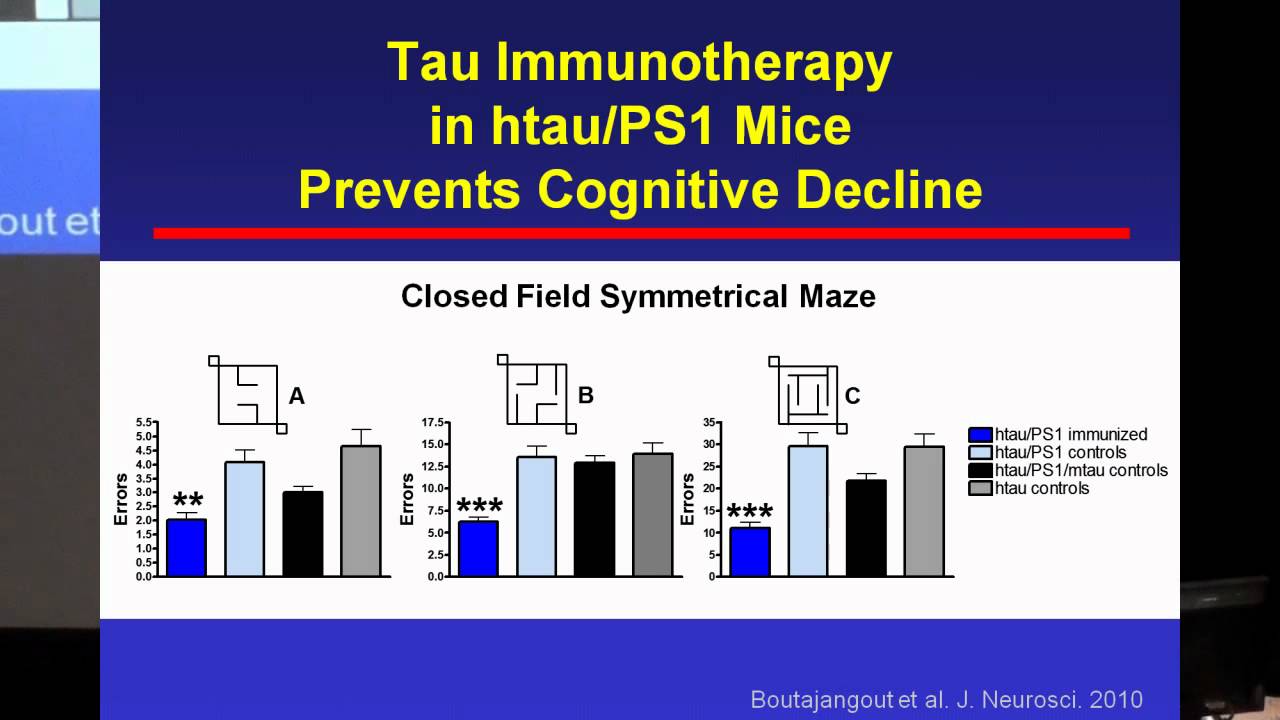 SENS5 - Clearance of Pathological Tau Protein with Immunotherapy