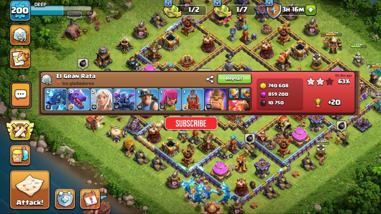 Unbreakable TH16 Base ⚡ Even Max E-Dragons Failed!