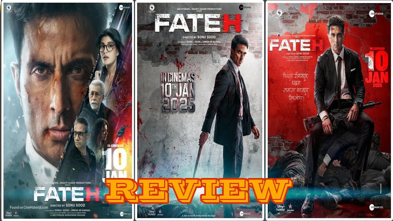 Fateh Movie Review || Cinema With Anish Ajay || Fateh Movie Box Office Collection || #fateh #review