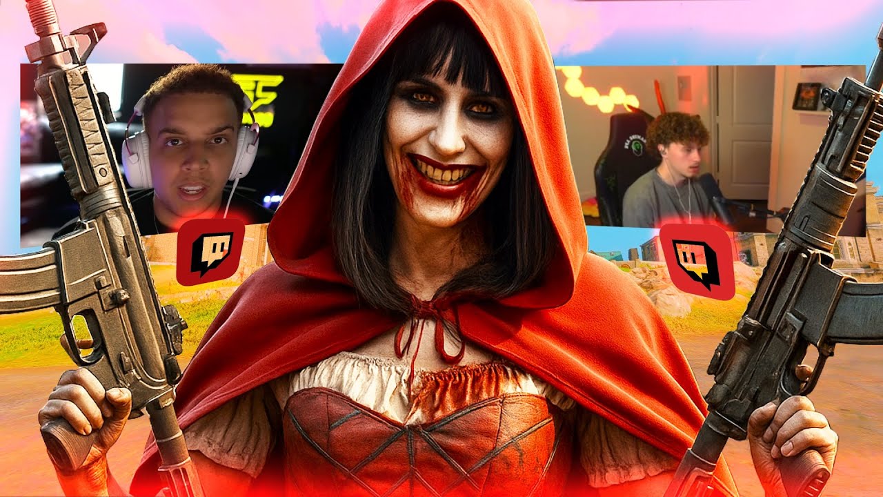 24 минуты, как я убиваю стримеров Twitch на острове Возрождения 😈 (оба от первого лица)