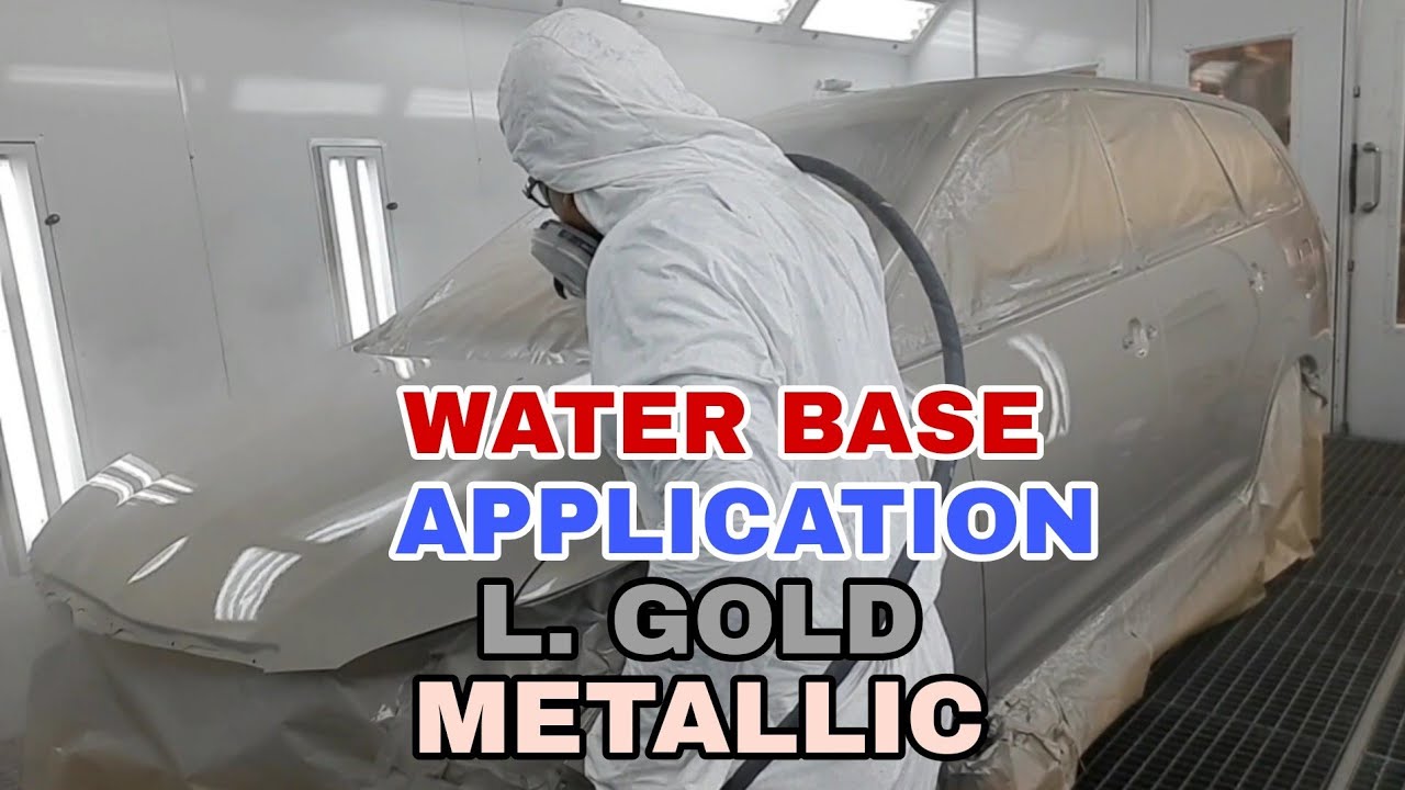 WATER BASE APPLICATION L. GOLD METALLIC