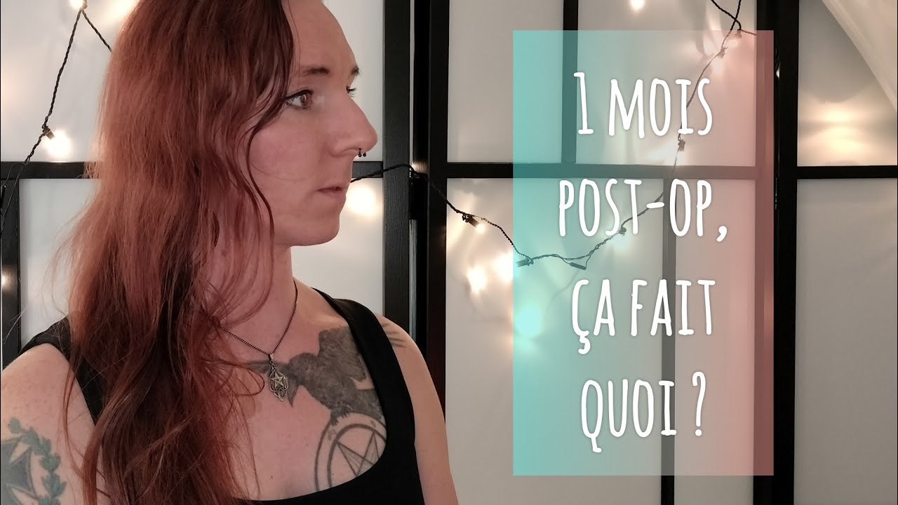 1 mois post-vagino', ça fait quoi ?