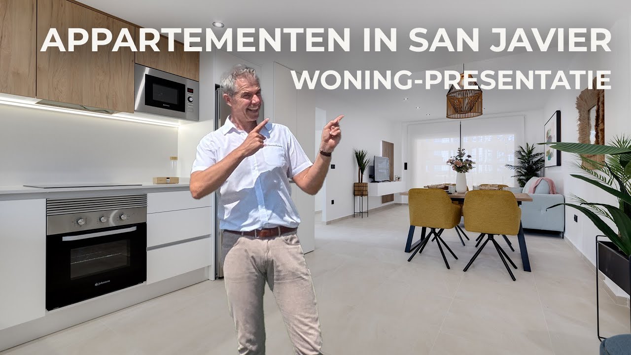 Moderne appartementen te koop in San Javier aan de Costa Cálida in Spanje. Nederlandstalige makelaar
