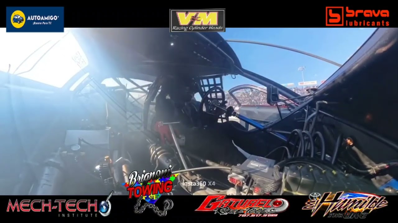 !!! VIDEO ONBOARD !!!El Humilde 5.82 @ 252 mph @ Maryland Int. Speedway.