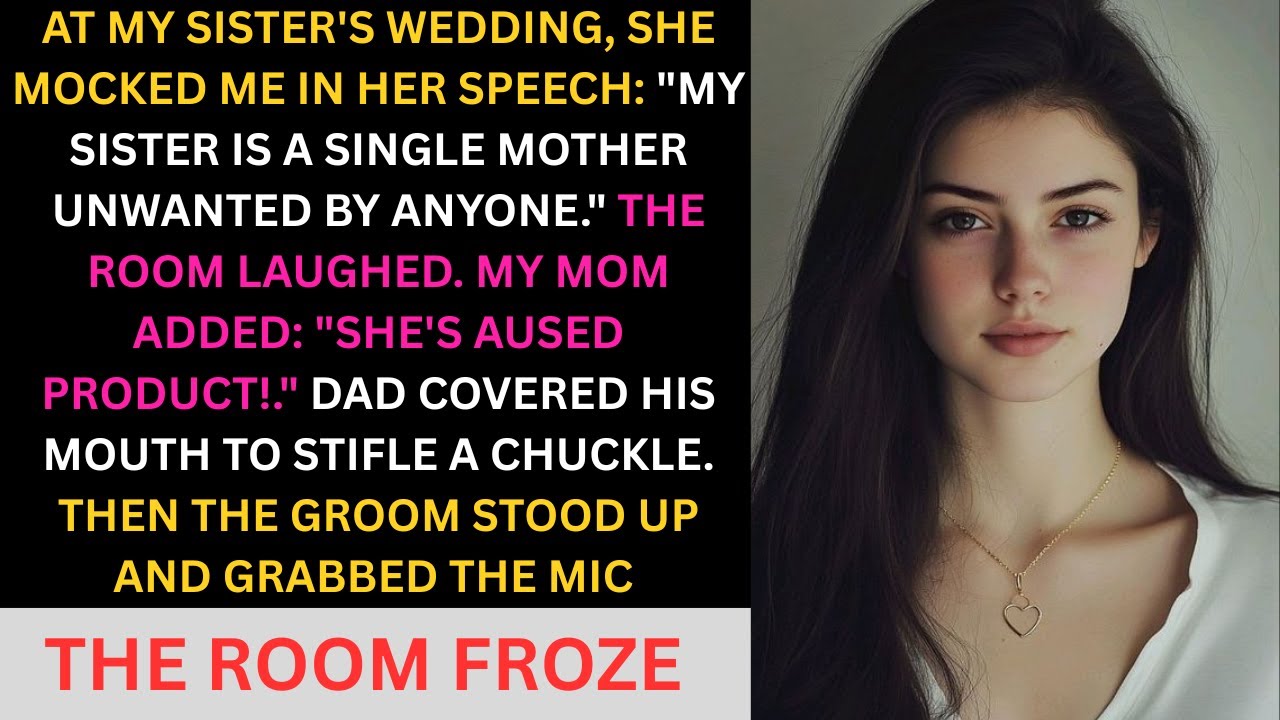 When My Sister Called Me Unwanted At Her Wedding, My Parents Cover Their Mouth, Laughing...