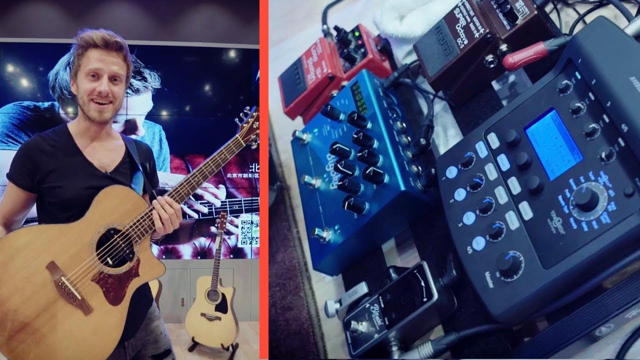 My Best Sounding Acoustic Guitar Pedalboard [TRAVEL-Board Setup 🎸]