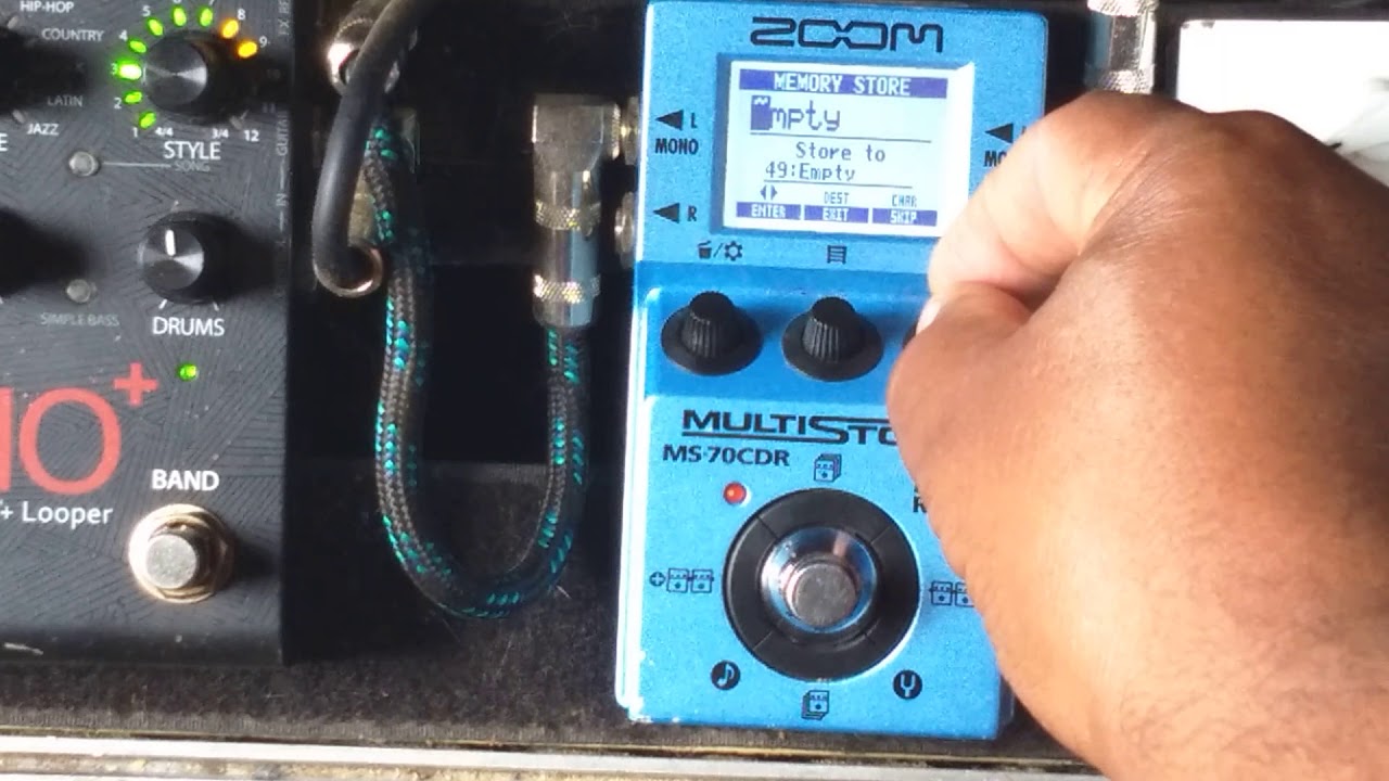 Review Zoom MS70 CDR  (Chorus, Delay, Reverb) *** ATIVE A LEGENDA ***