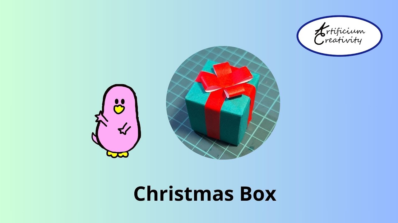 Origami Christmas Box