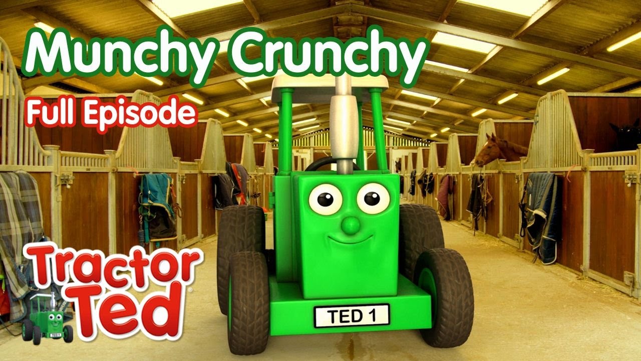 Munchy Crunchy 🥕🧑🏻‍🌾 Tractor Ted Full Episode | Big Machines & Tractors For Kids