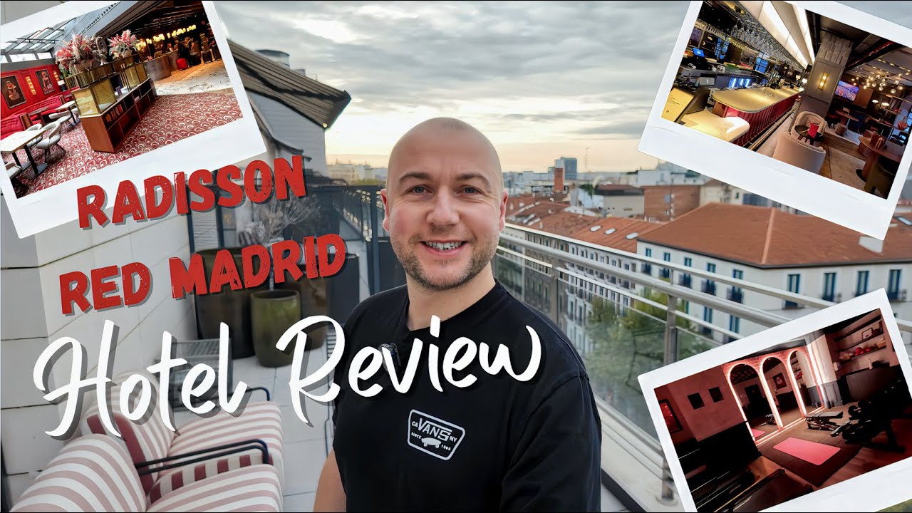 Обзор отеля Radisson RED Madrid Hotel 2025: Эту невероятную террасу в номере ОБЯЗАТЕЛЬНО стоит ув...