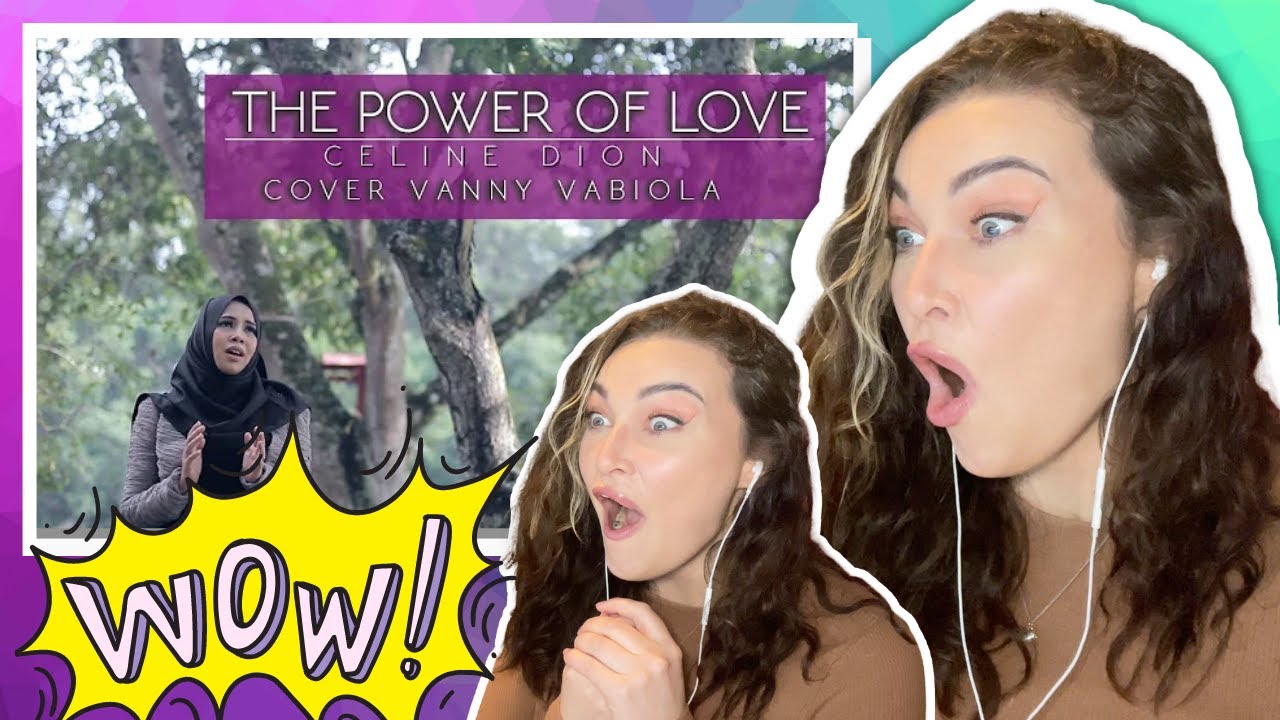 New Zealand Girl Reacts to VANNY VABIOLA  - THE POWER OF LOVE COVER -  CELINE DION