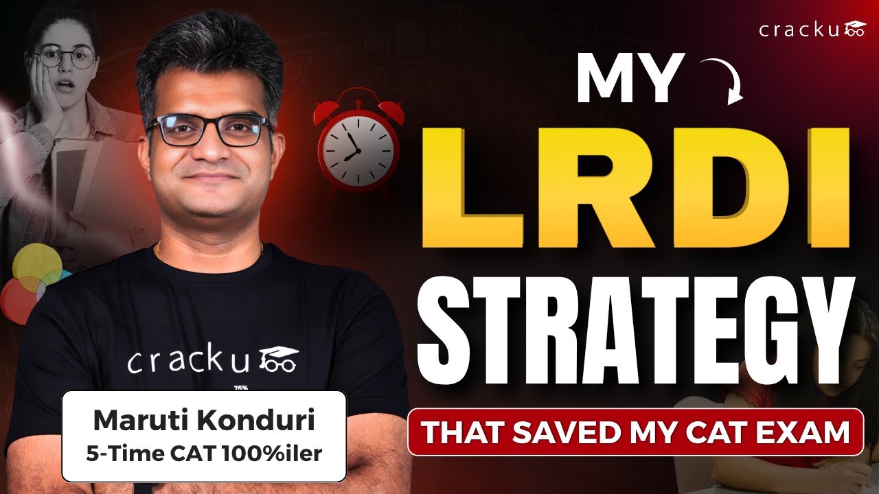 CAT 2026 LRDI Attempt Strategy by Maruti Sir | 100%iler Shares His Exact Approach to crack DILR