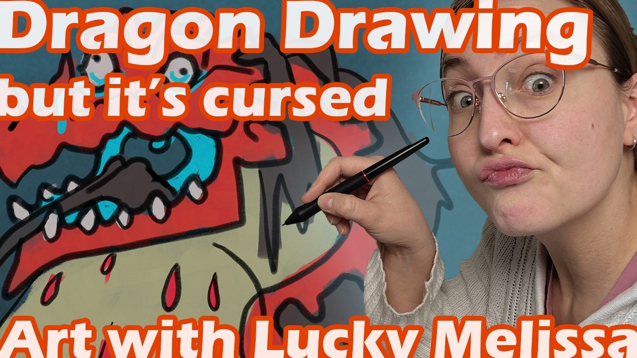 Cursed TOM takes over Dragon Drawing Day 5
