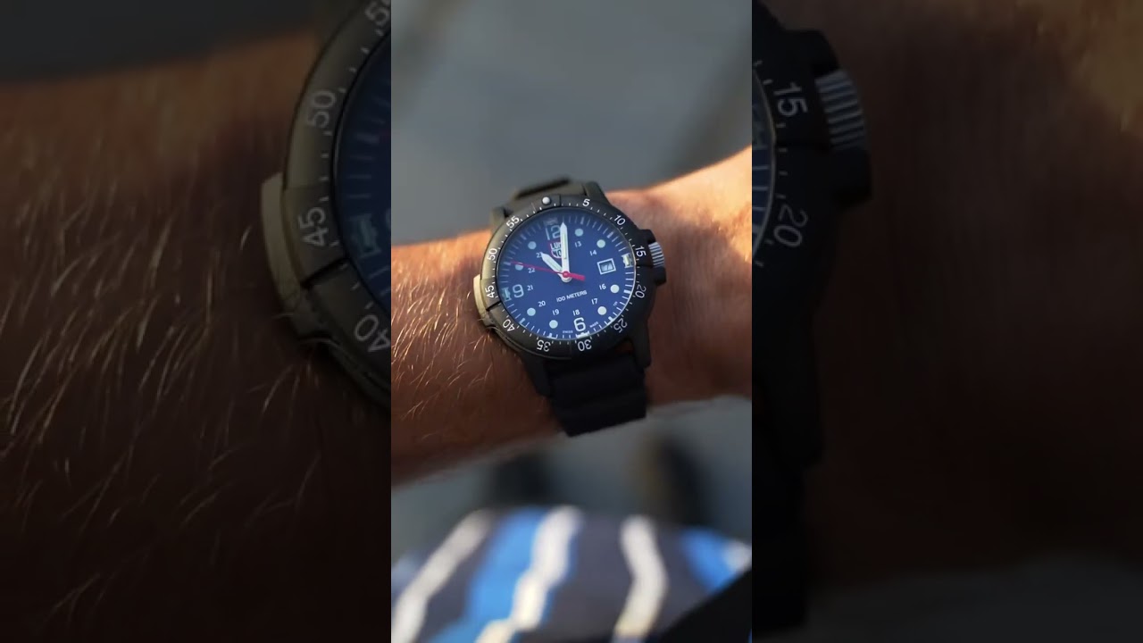 Swiss Made🇨🇭Luminox Sea Turtle Giant LM0323 with rubber band