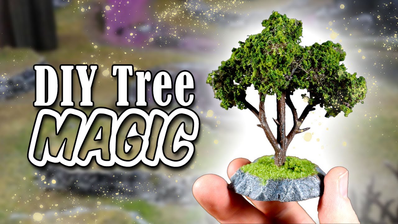 DIY Terrain Magic: Breathe Life into Your Miniature Trees