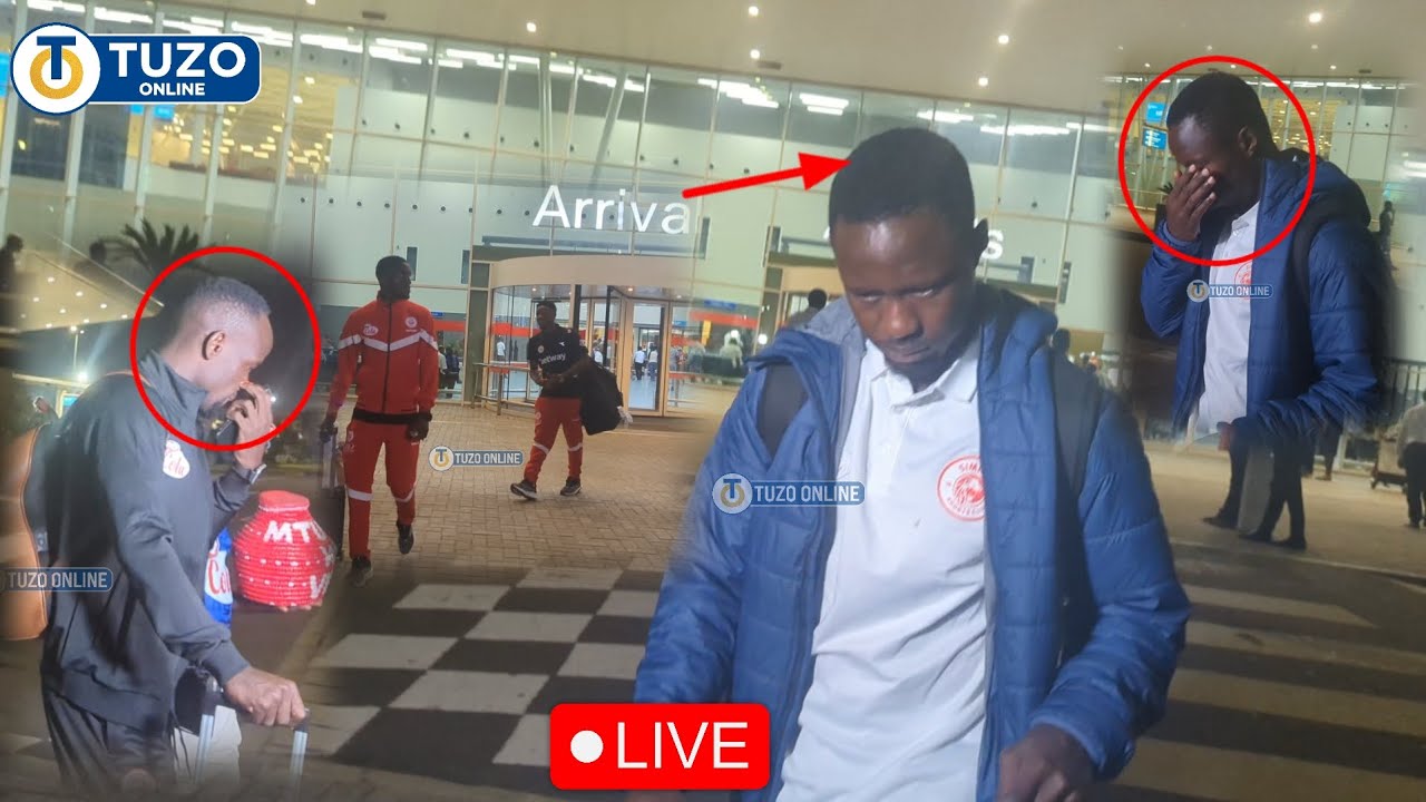 🔴LIVE_Walichokifanya LIBASSE GUEYE & CHAMA Airport | Msafara Wa Simba Wametua Kibabe DAR
