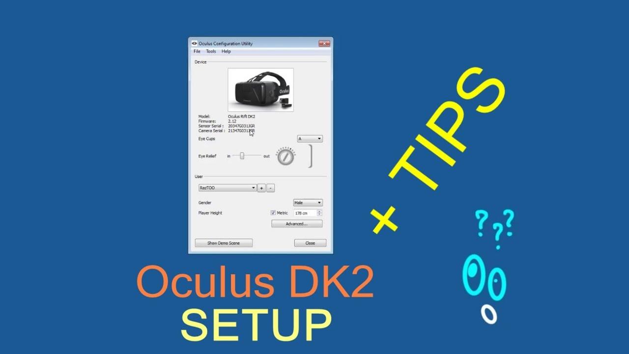 RIFT DOCTOR TUTORIAL 1 - how to setup oculus DK2