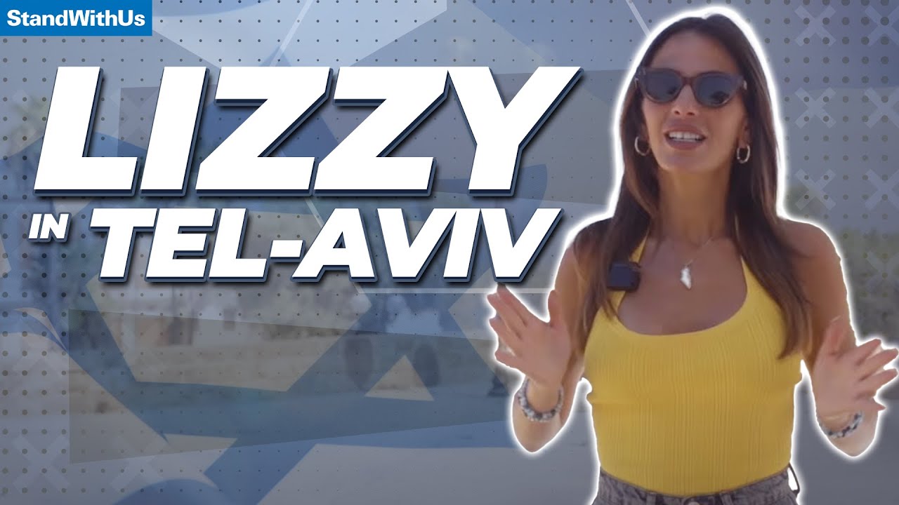 Lizzy Savetsky in Tel Aviv