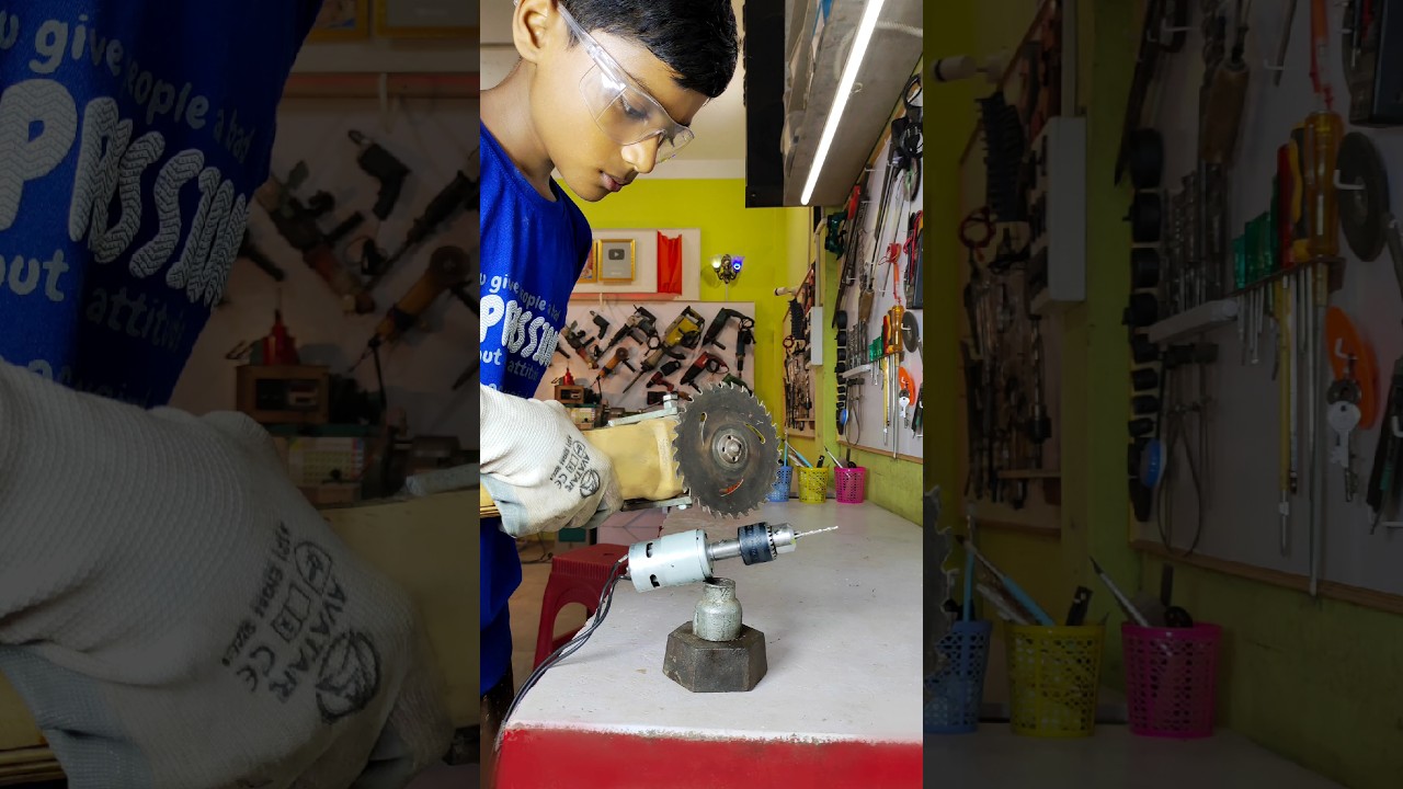 775 Dc 12V Motor With 10mm Drill Chuck set  Short Video...