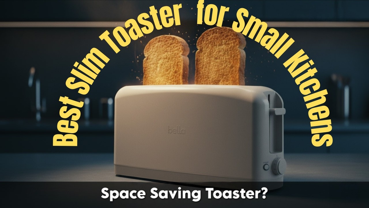 Best Slim Toaster for Small Kitchens | BELLA 2-Slice Long Slot Toaster #kitchen #kitchengadgets