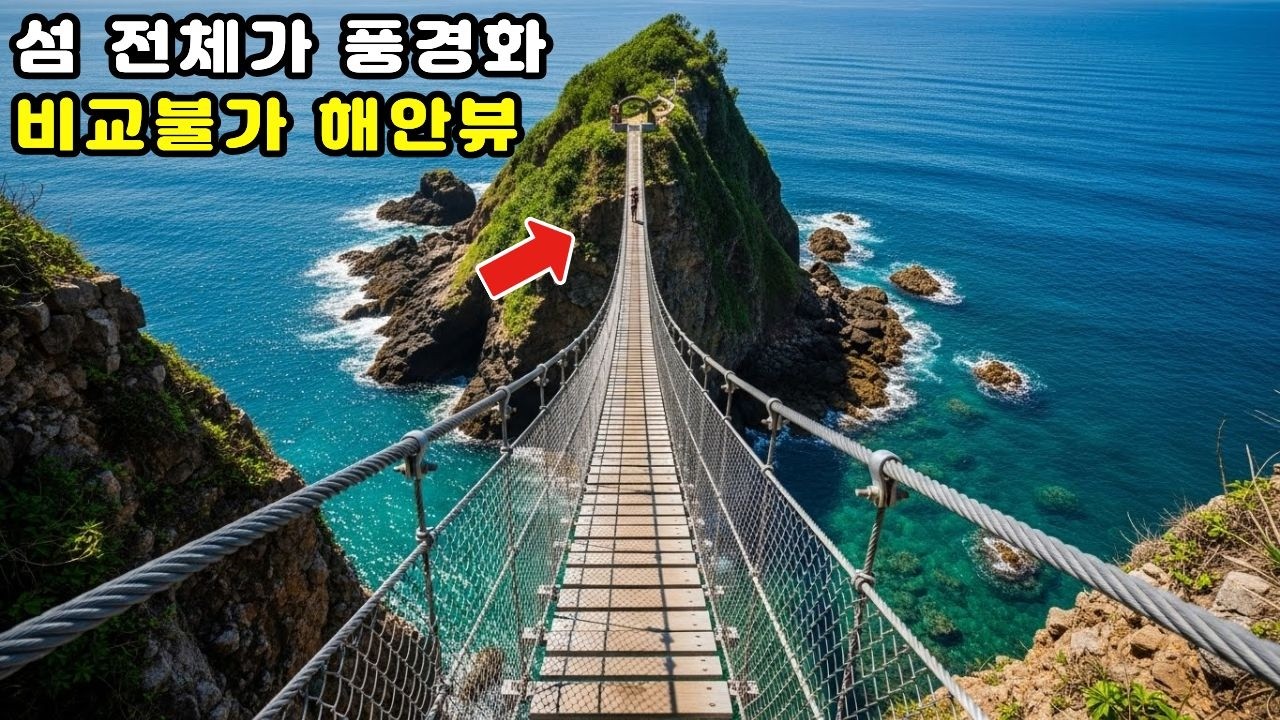 🚢10년만에 완성 된 3개의 출렁다리에서 만나는 트레킹코스!🌄당일치기로 떠나는 섬 여행!