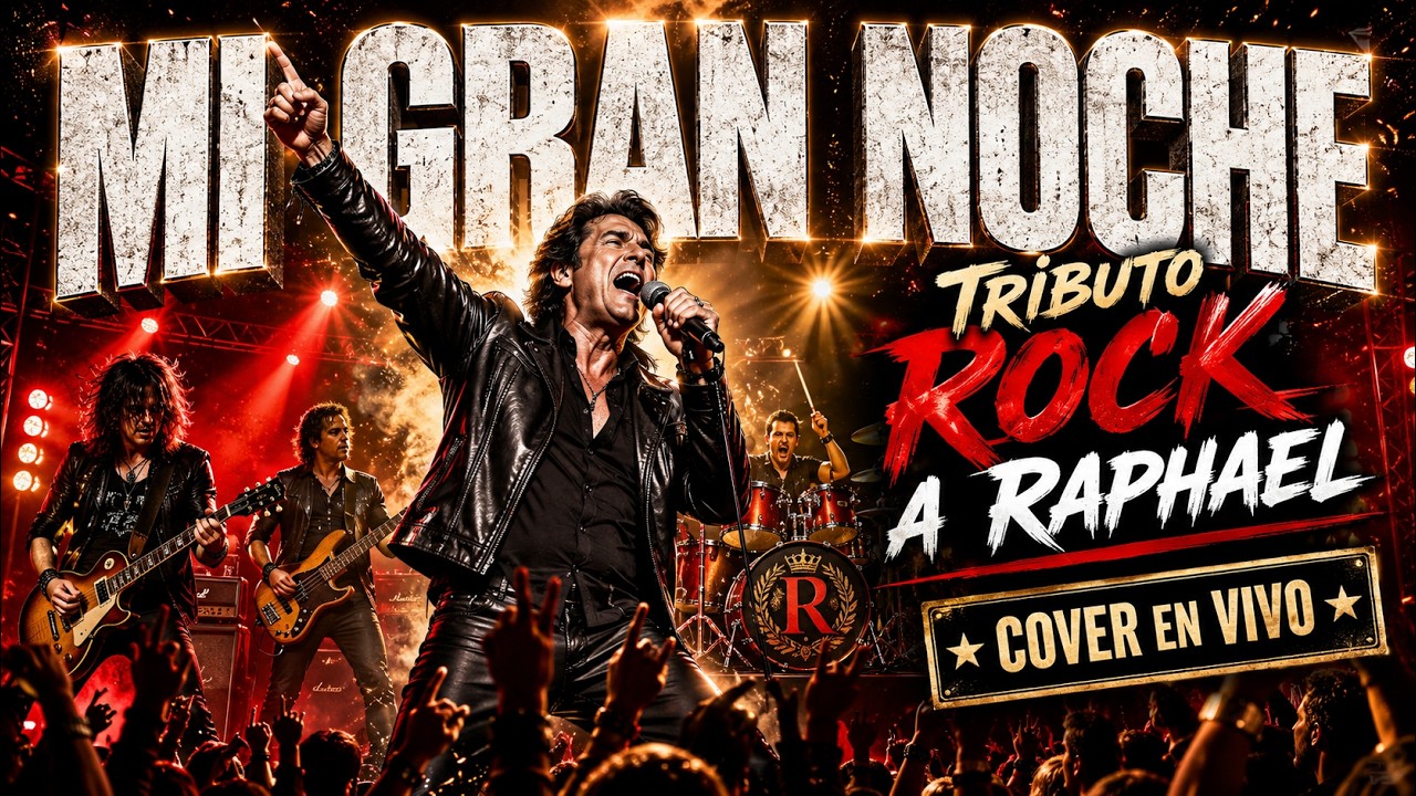 Mi Gran Noche | Tributo Rock a Raphael (Cover en Vivo)